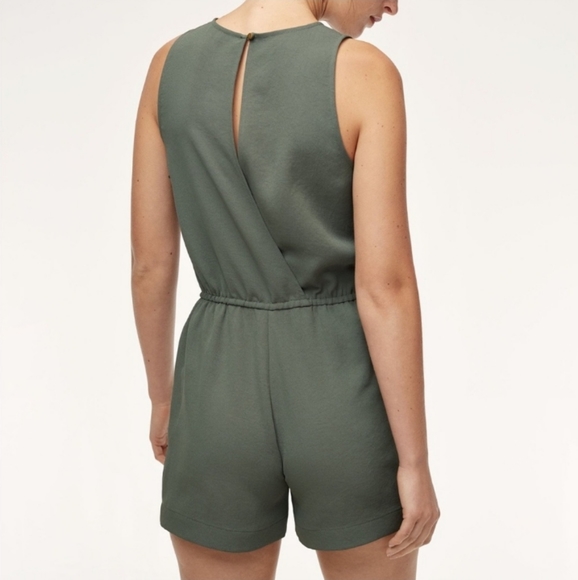 Wilfred Pants - 🚫SOLD🚫Wilfred Slate Gray Flowy Romper